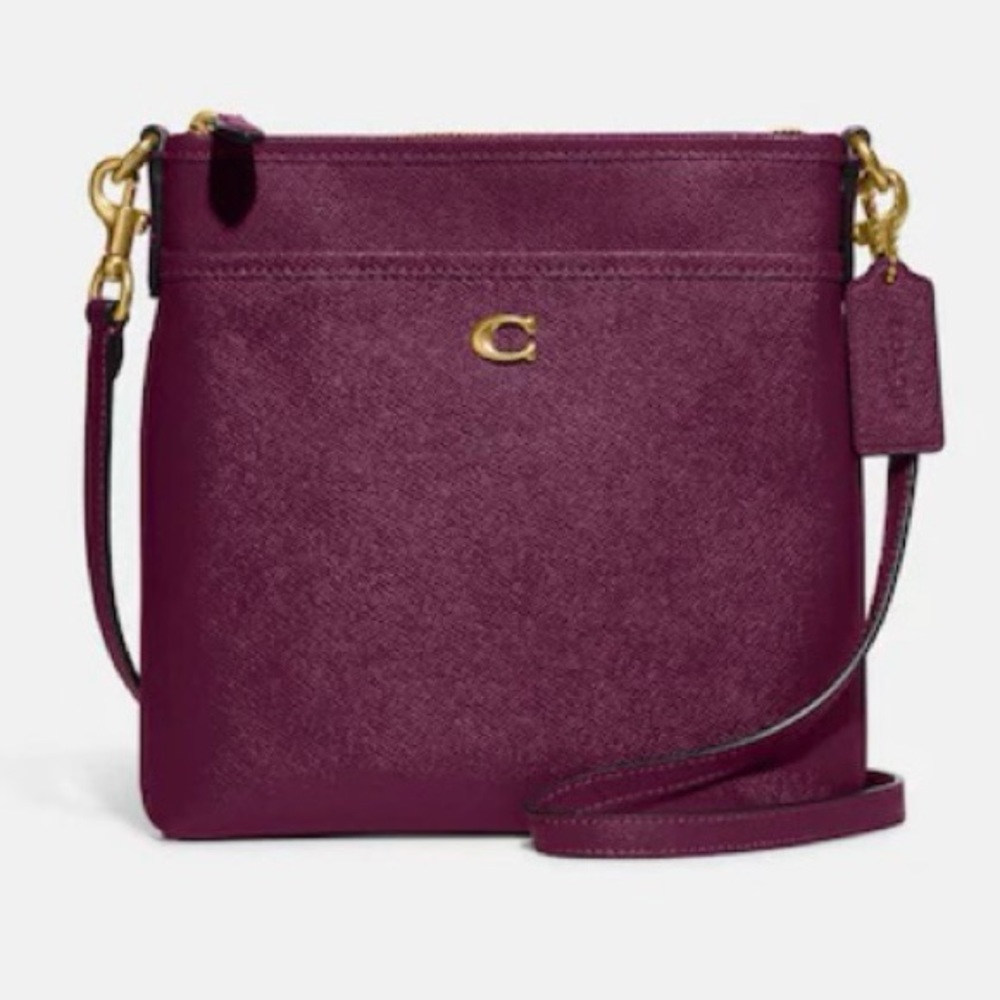 ⚜️💜⚜️Coach Kitt Messenger Crossbody